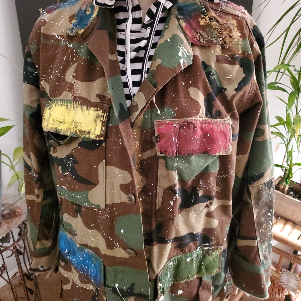 Camo/Military Jacket